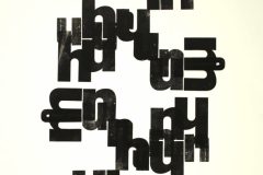 Letterpress freies Design,  57x48,5 cm