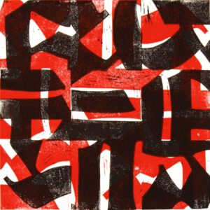 Gebrochen | Linoldruck | 2024